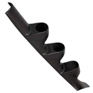 Glowshift Black Triple Pillar Gauge Pod Fits 1999-2005 Volkswagen Vw Jetta 52MM. Fixed Price $58.99.