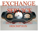 Instrument Cluster "exchange", For 2005 Nissan Murano 3.5L 6CYL, Id Aj CB801. Fixed Price $89.99.
