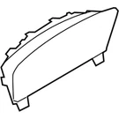 Genuine Ford Instrument Panel Lens 8A8Z-10890-A. Fixed Price $71.07.