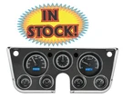 Dakota VHX-67C-PA-K-B 1967-72 Chevy P/u Gauges W/analog Clock Black/blue. Fixed Price $1021.25.