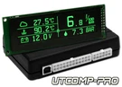 Utcomp-pro Fuel Mpg Gauge, Voltmeter, Car Thermometer, Trip Computer. Fixed Price $233.00.
