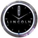 Ford Lincoln Neon Clock Sign Town Car Navigator Lamp Man Cave Wall Light Olp. Fixed Price $68.99.