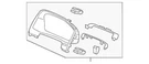 Genuine Honda Panel Meter 77201-TG7-A02. Fixed Price $55.88.