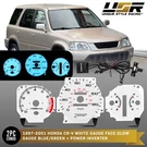 Blue/green Glow Gauge White Overlay For 97-01 Honda Crv/cr-v Instrument Cluster. Fixed Price $44.95.