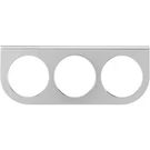 Speedway Universal Under Dash 3 Gauge Panel, Polished. Fixed Price $25.99.
