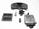 Volkswagen Touareg 2015 3.0L Diesel Engine Module Keyless Cylinder Set 11-17 ;#4. Fixed Price $510.00.