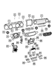 Genuine Mopar Instrument Panel Bezel 6AB21WAZAA. Fixed Price $213.06.