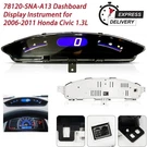 For 2006-11 Honda Civic Sedan Speedometer Upper Dash Display Gauge Instrument Us. Fixed Price $73.97.