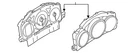 Genuine Mazda Instrument Cluster NF7S-55-471. Fixed Price $1434.78.