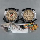 New Vintage Usa Woodward Gauge Set 47373-02. Fixed Price $888.67.
