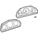 Genuine Mercedes-benz Oe Instrument Cluster 163-540-98-11. Fixed Price $1695.24.