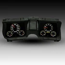 1968 Chevelle Analog Gauge Panel Direct Replacement, Black Faceplat, Made In Usa. Fixed Price $678.91.