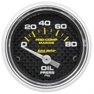 Auto 200744-40 Pro-comp Carbon Fiber Marine Oil Pressure Gauge Diameter:. Fixed Price $54.99.