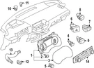 Genuine Nissan Instrument Cluster 24810-9HF0D. Fixed Price $935.56.